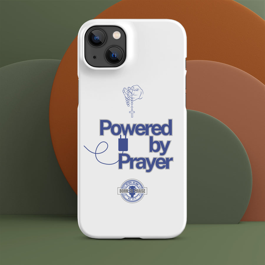 Powered by Prayer- Snap case for iPhone®