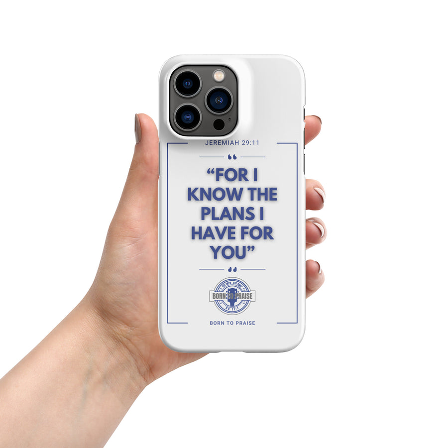Jeremiah 29:11- Snap case for iPhone®
