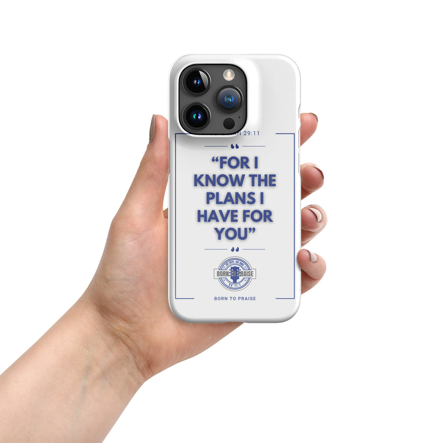 Jeremiah 29:11- Snap case for iPhone®