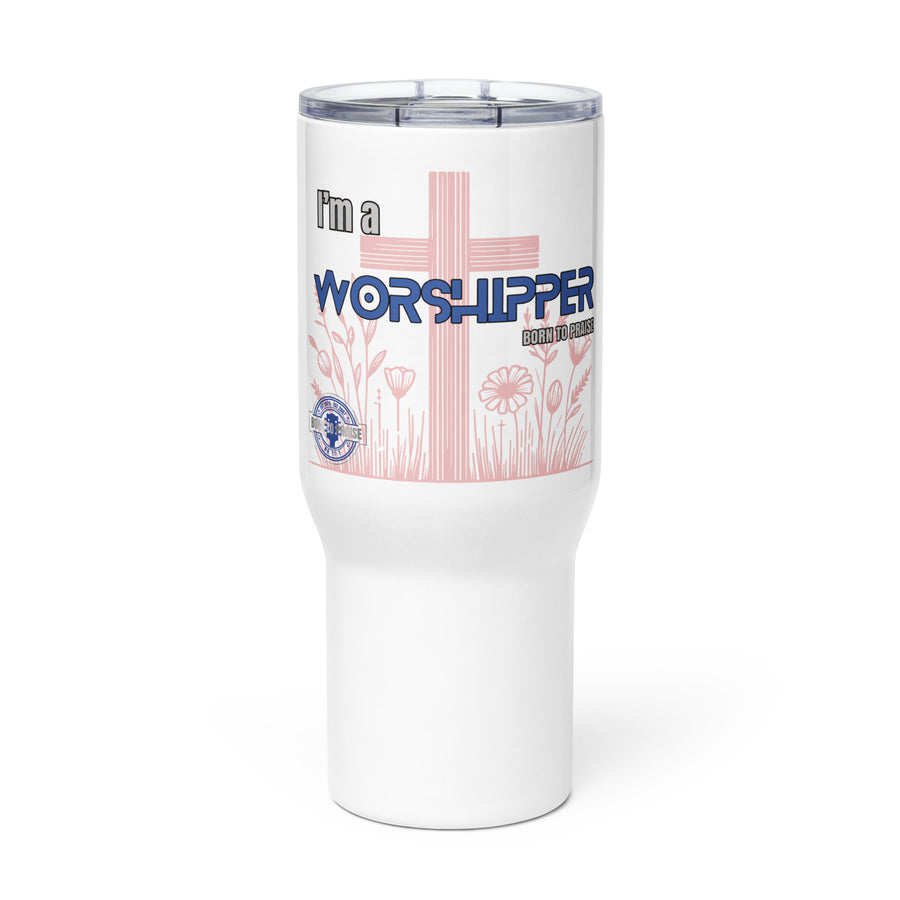 Worshippers- Travel mug with a handle Girls Edition