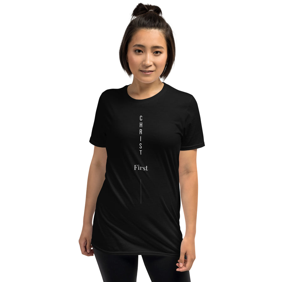 Christ First - Short-Sleeve Unisex T-Shirt