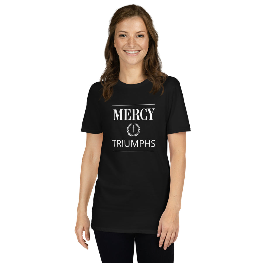 Mercy Triumphs- Short-Sleeve Unisex T-Shirt