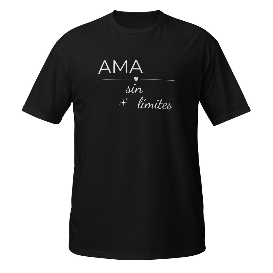 Ama Sin Límites- Camiseta de manga corta unisex