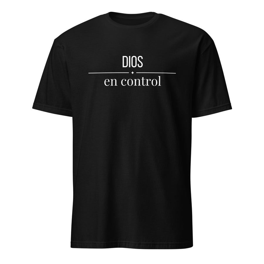 Dios en Control- Camiseta de manga corta unisex