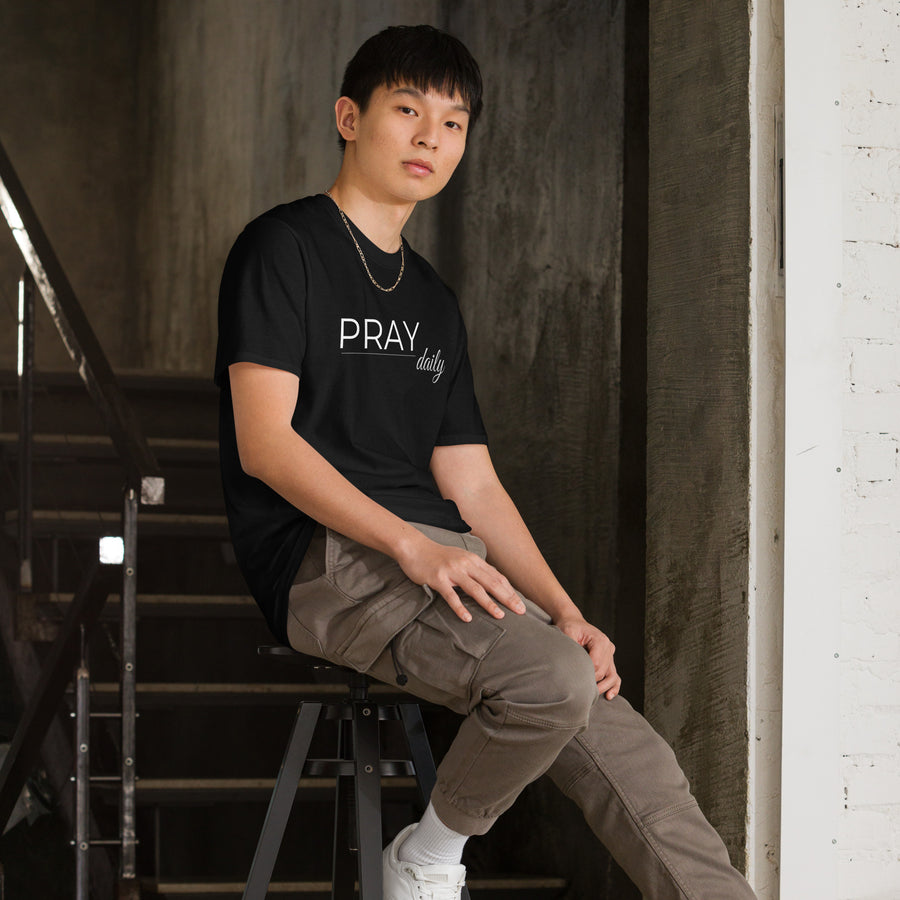 Pray Daily- Short-Sleeve Unisex T-Shirt