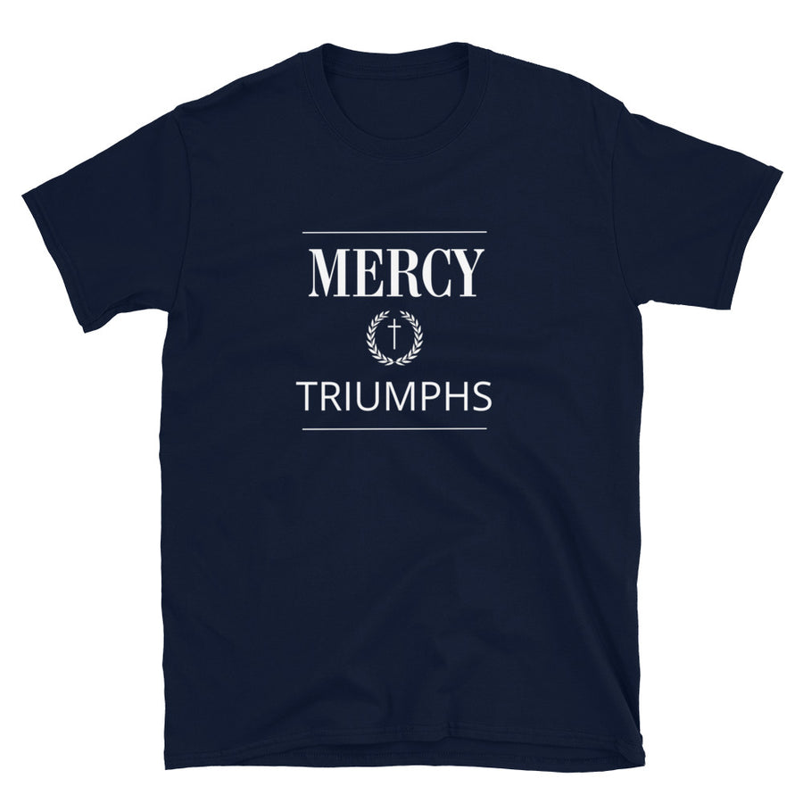 Mercy Triumphs- Short-Sleeve Unisex T-Shirt