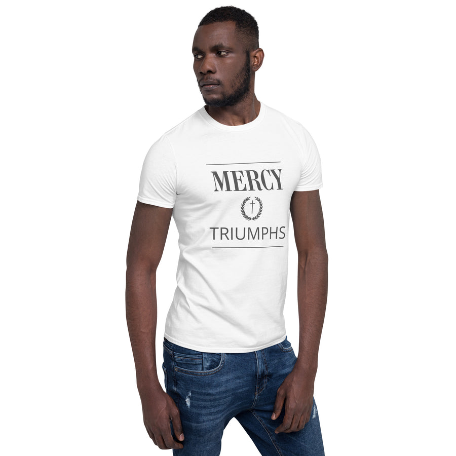 Mercy Triumphs- Short-Sleeve Unisex T-Shirt
