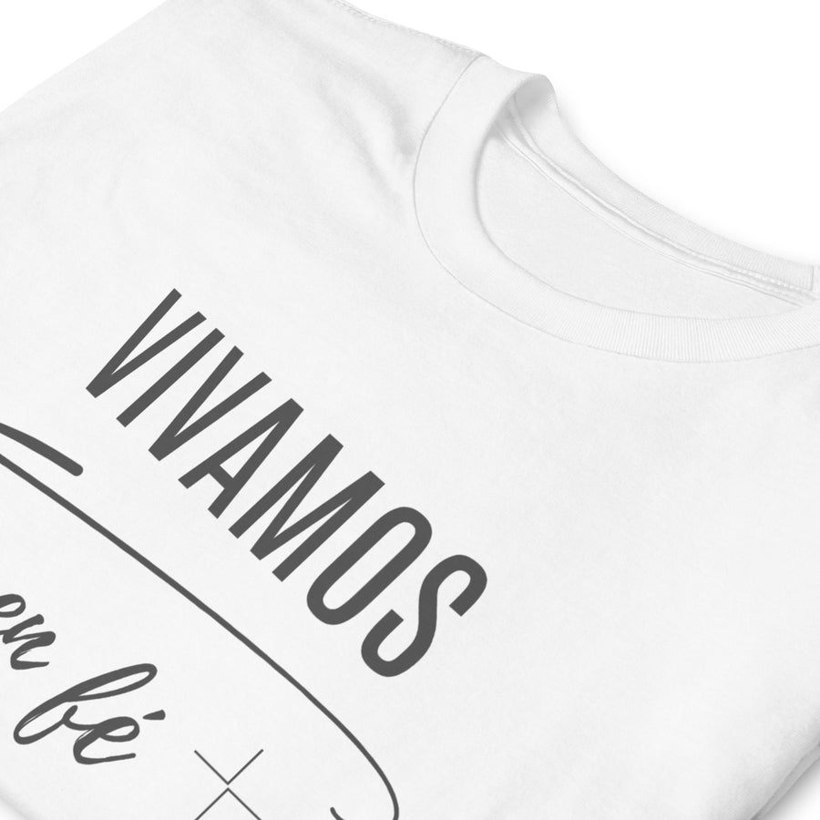 Vivamos en fé- Camiseta de manga corta unisex
