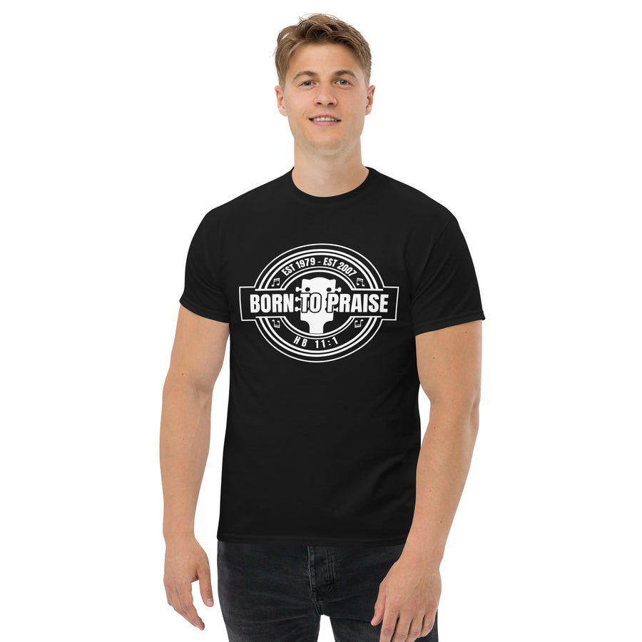 Unisex classic tee (Dark Colors)- Born to Praise