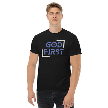 GOD First -Unisex classic tee (Dark Colors)