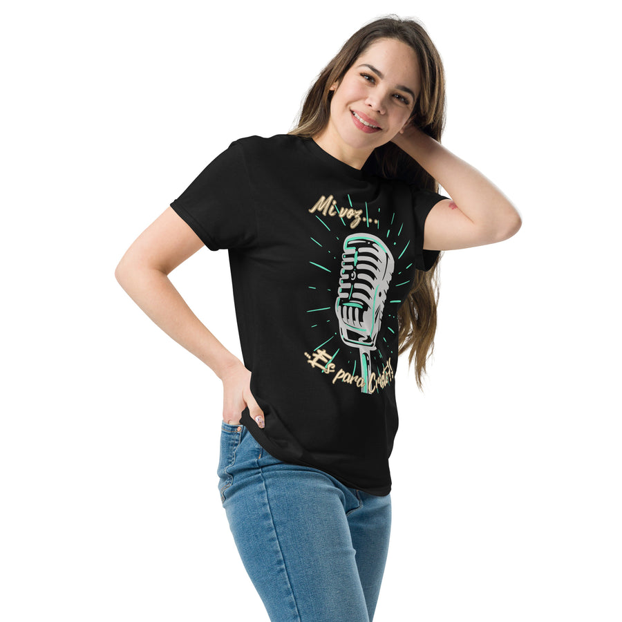 Mi Voz- Camiseta clásica unisex (Dark Colors)