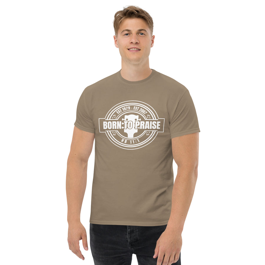 Unisex classic tee (Dark Colors)- Born to Praise