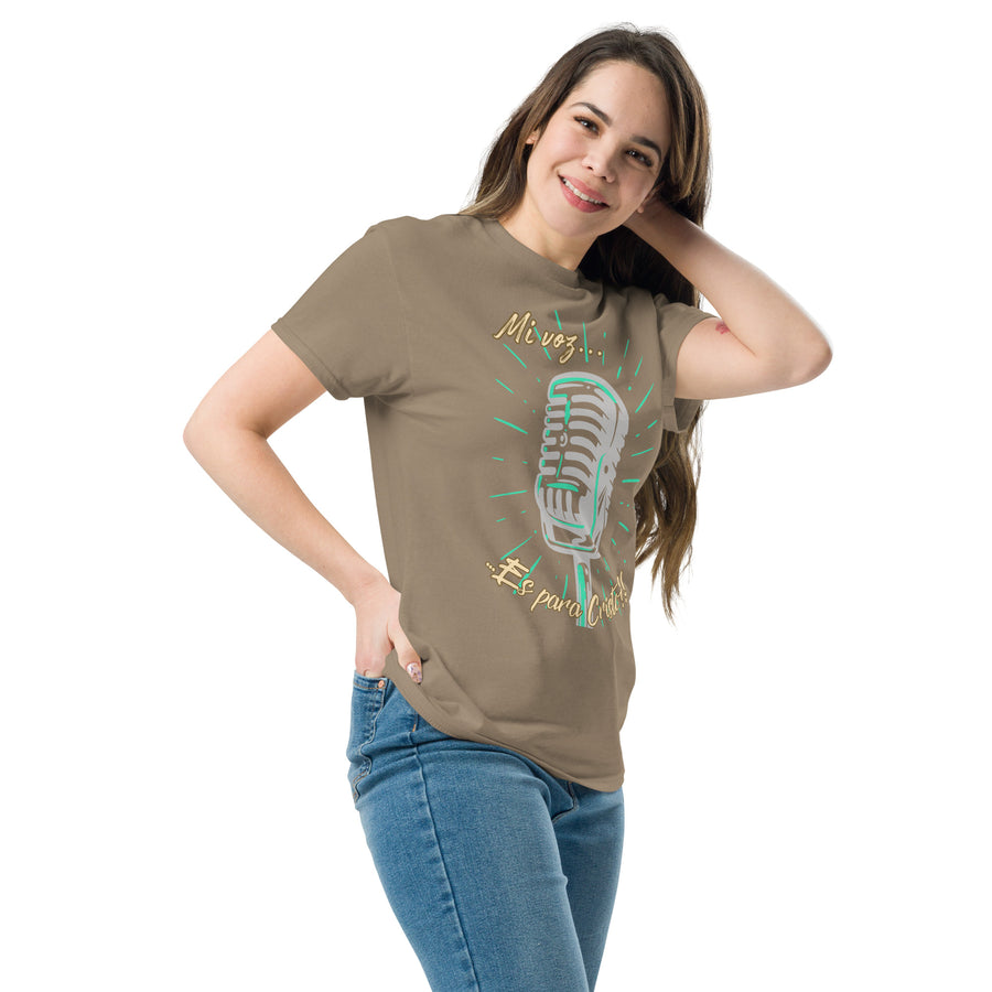 Mi Voz- Camiseta clásica unisex (Dark Colors)