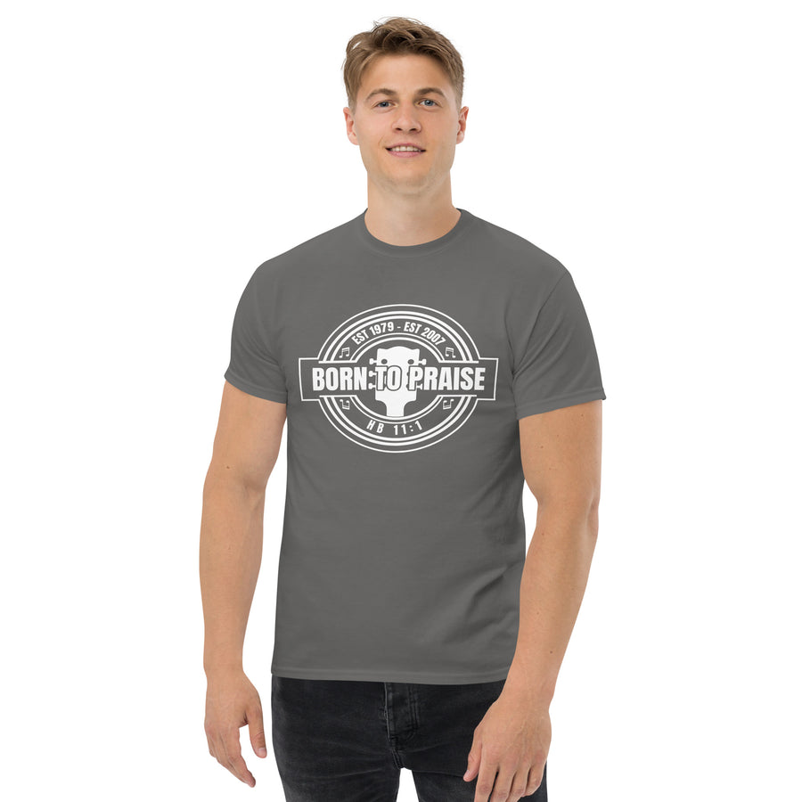Unisex classic tee (Dark Colors)- Born to Praise