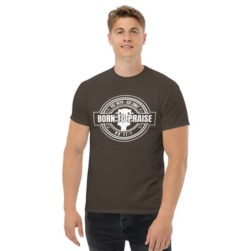 Unisex classic tee (Dark Colors)- Born to Praise