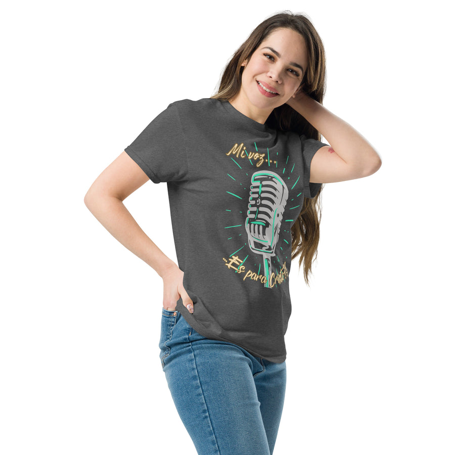 Mi Voz- Camiseta clásica unisex (Dark Colors)