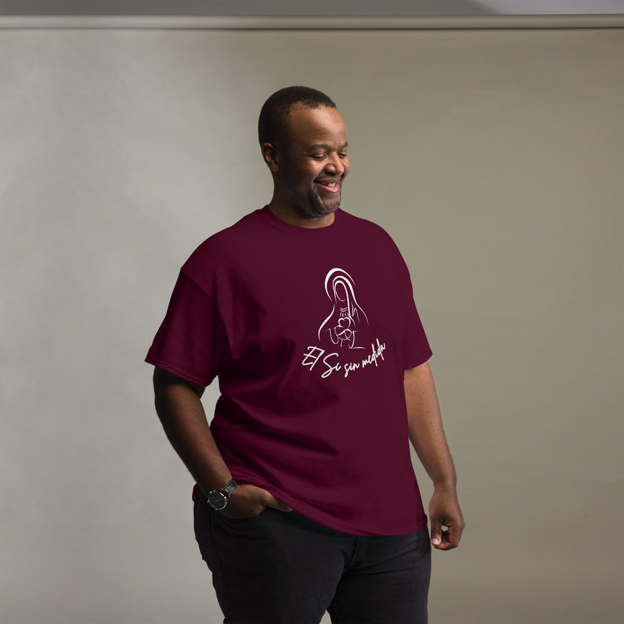 Camiseta clásica unisex (Colores Oscuros)- El Sí sin medida