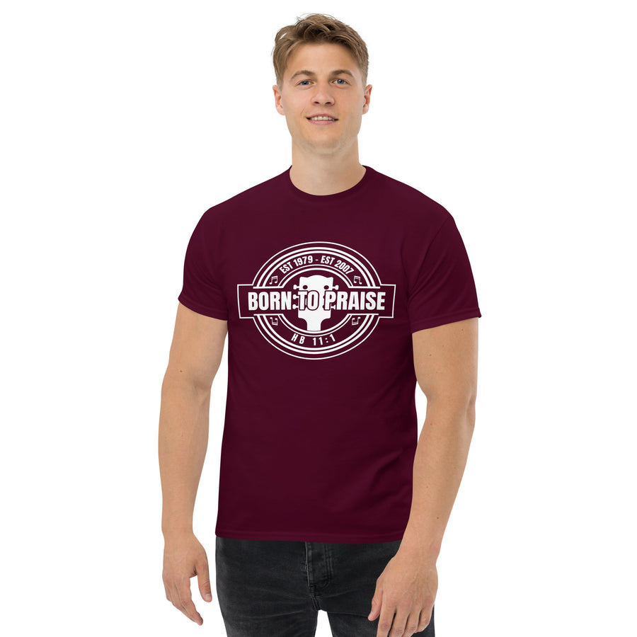 Unisex classic tee (Dark Colors)- Born to Praise