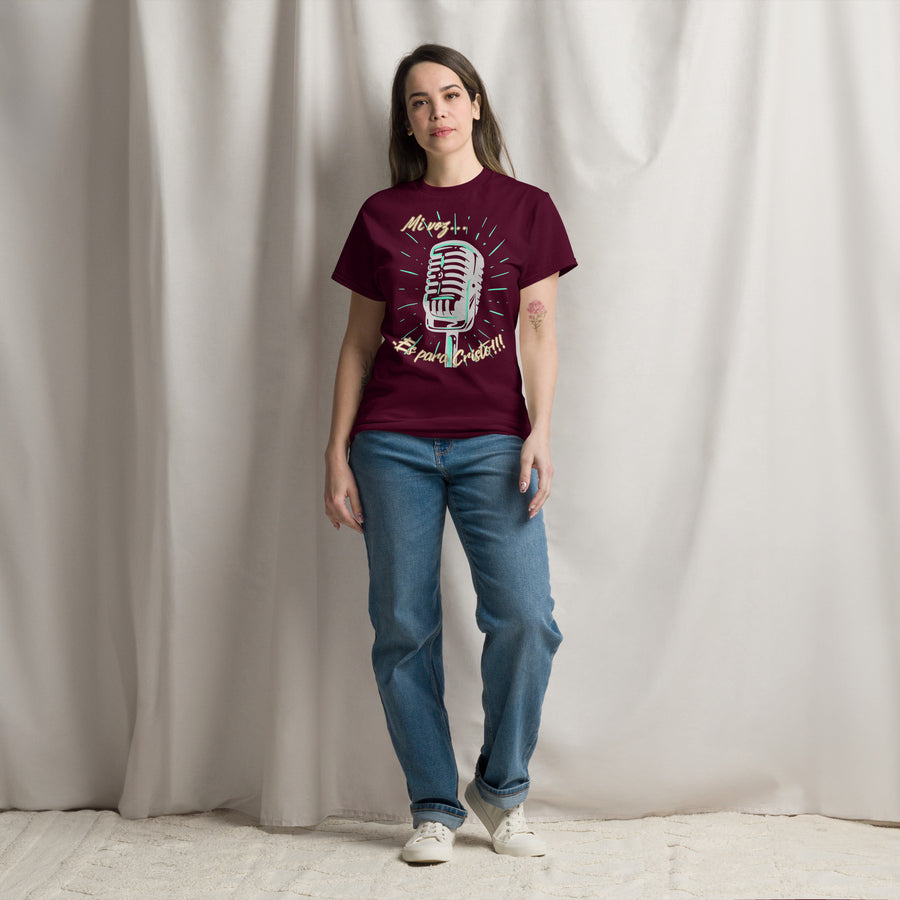 Mi Voz- Camiseta clásica unisex (Dark Colors)