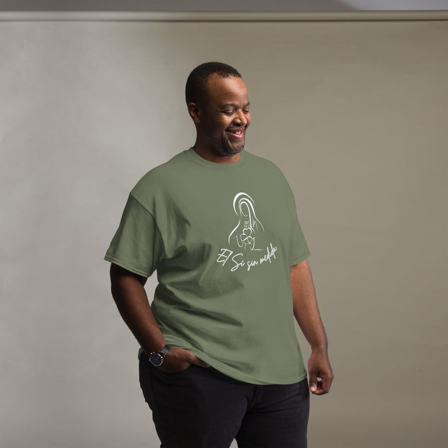 Camiseta clásica unisex (Colores Oscuros)- El Sí sin medida