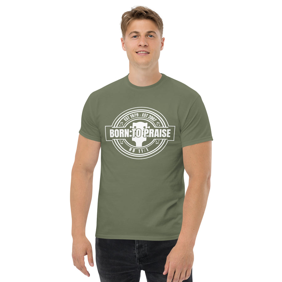 Unisex classic tee (Dark Colors)- Born to Praise