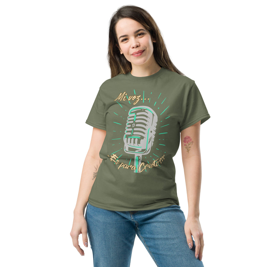 Mi Voz- Camiseta clásica unisex (Dark Colors)