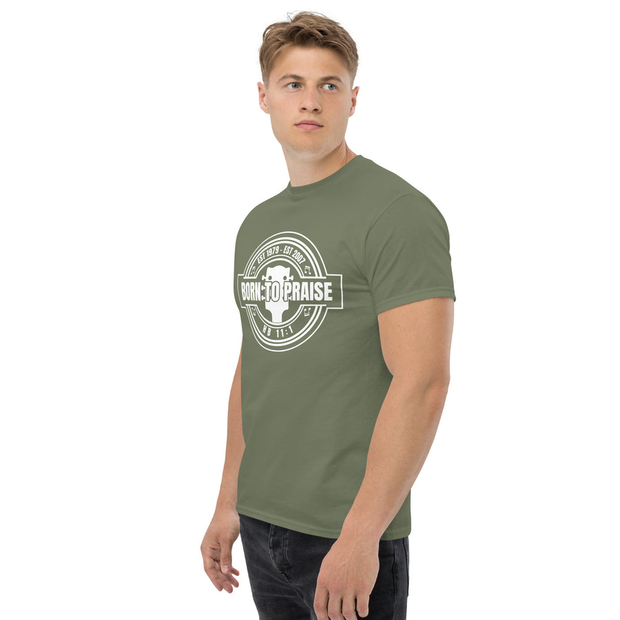 Unisex classic tee (Dark Colors)- Born to Praise