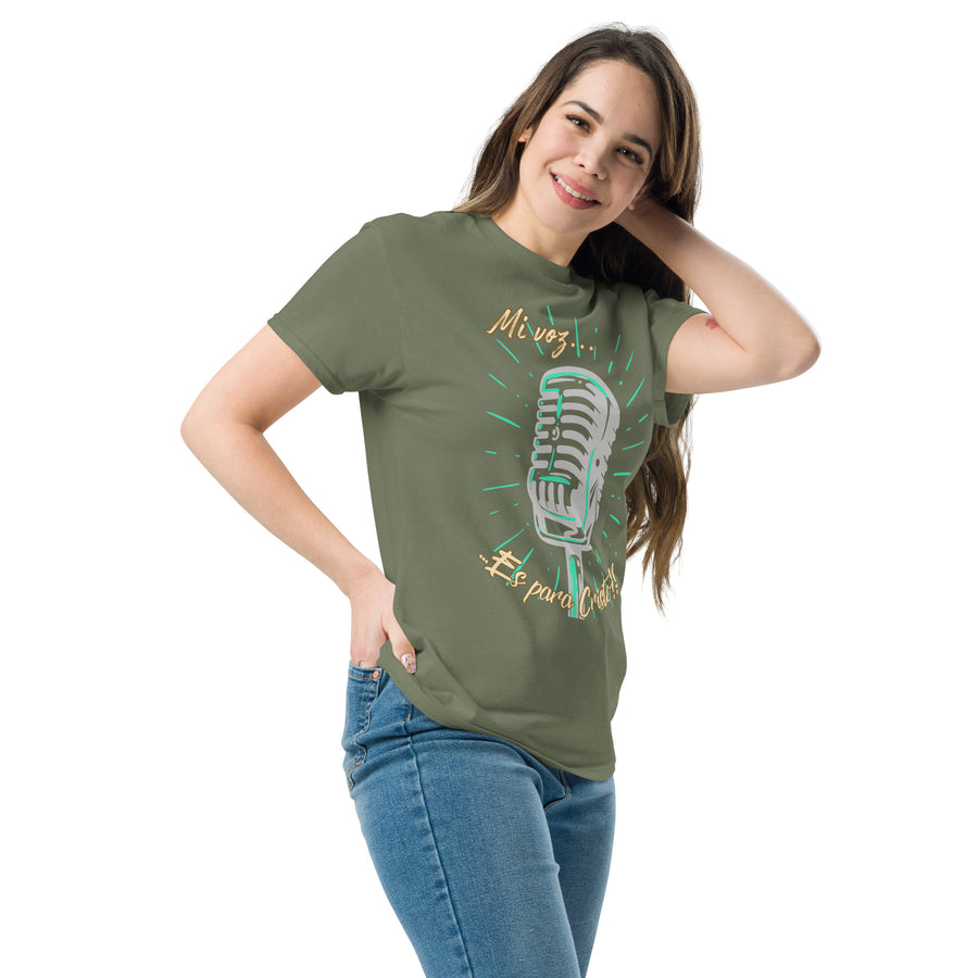 Mi Voz- Camiseta clásica unisex (Dark Colors)