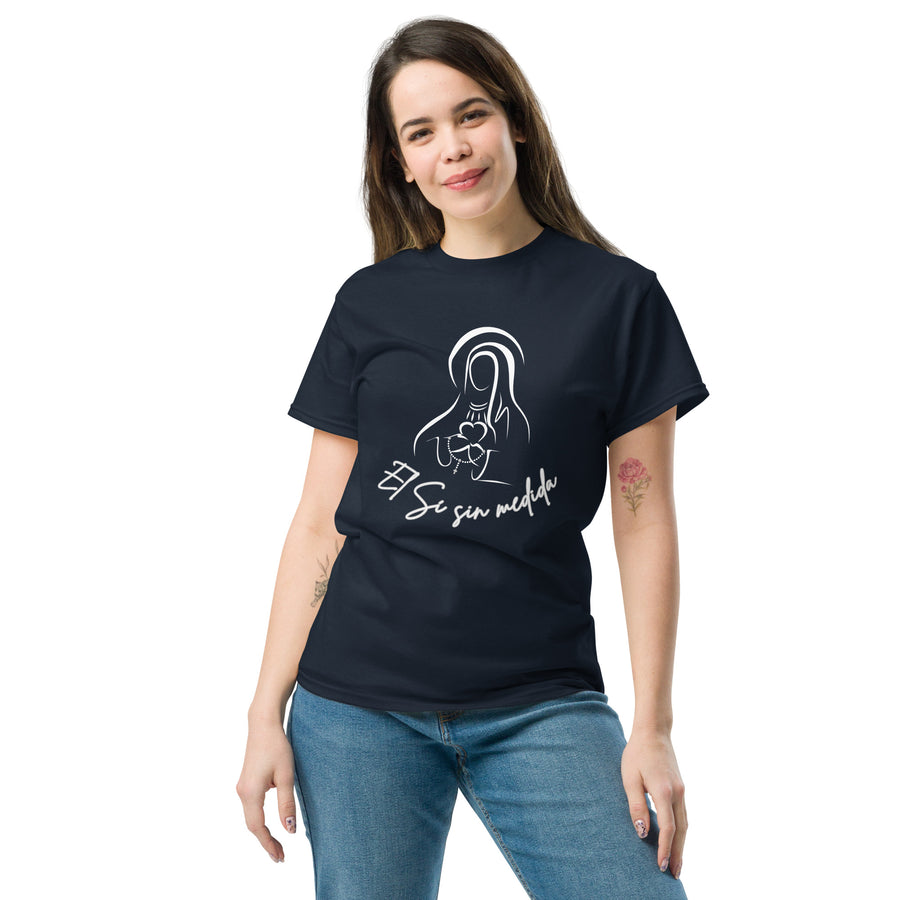 Camiseta clásica unisex (Colores Oscuros)- El Sí sin medida