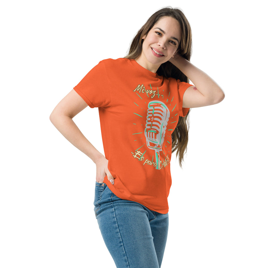 Mi Voz- Camiseta clásica unisex (Dark Colors)