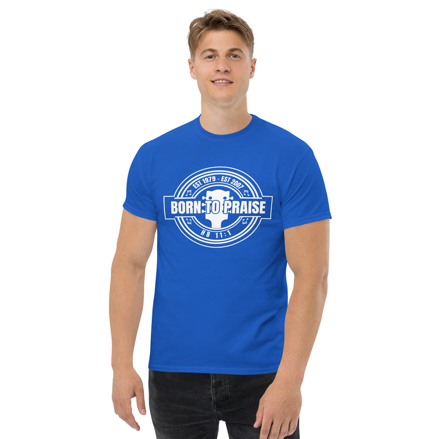 Unisex classic tee (Dark Colors)- Born to Praise