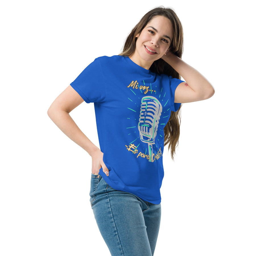 Mi Voz- Camiseta clásica unisex (Dark Colors)